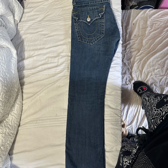 Brand new true  religion jeans wore for 5 minutes don’t like how they fit me - Picture 3 of 5